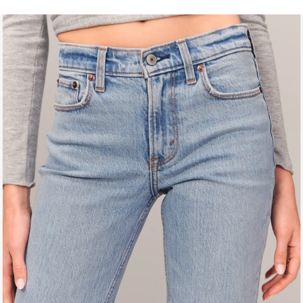 Abercrombie Mid Rise Denim